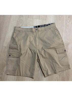 Iron Co Men's Regular Fit Stretch Cargo Shorts Size 40 NWT